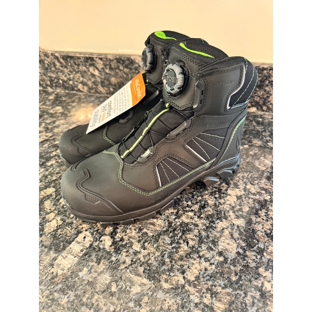 RefrigiWear Extreme BOA Work Boots Mens 11 Black Waterproof Safety Toe‎ 1250CR